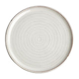 FA331 Olympia Canvas Small Rim Round Plate Murano White 265mm (Pack of 6) JD Catering Equipment Solutions Ltd