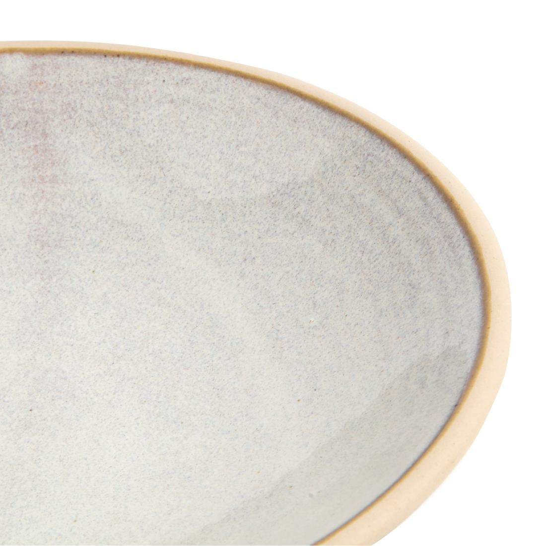 FA333 Olympia Canvas Shallow Tapered Bowl Murano White 200mm (Pack of 6) JD Catering Equipment Solutions Ltd