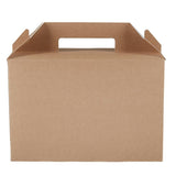 FA362 Colpac Recyclable Kraft Gable Boxes Large (Pack of 125) JD Catering Equipment Solutions Ltd