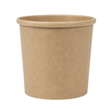 FA369 Colpac Recyclable Kraft Microwavable Soup Cups 350ml / 12oz (Pack of 500) JD Catering Equipment Solutions Ltd