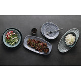 FA507 Churchill Mineral Oval Chef Plates Green 173 x 347mm (Pack of 6) JD Catering Equipment Solutions Ltd