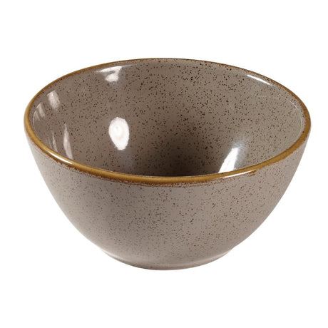 FA580 Churchill Stonecast Snack Bowls Grey 14oz 130mm (Pack of 12) JD Catering Equipment Solutions Ltd