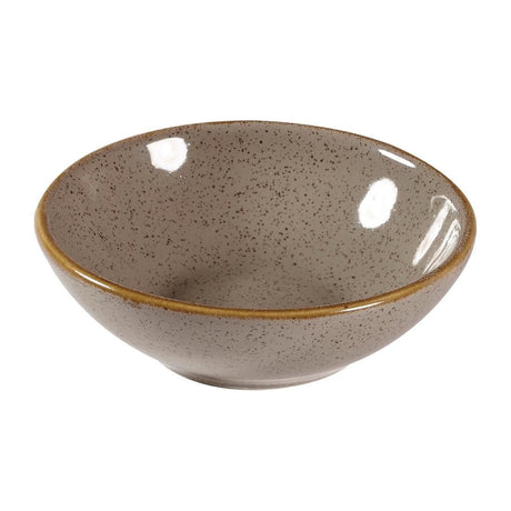 FA581 Churchill Stonecast Shallow Bowls Grey 7oz 116mm (Pack of 12) JD Catering Equipment Solutions Ltd