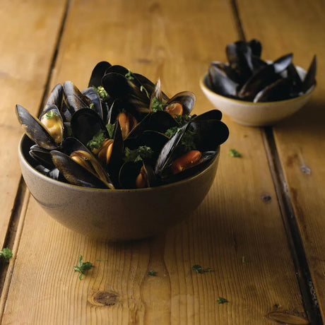 FA587 Churchill Stonecast Noodle Bowls Grey 37.8oz 183mm (Pack of 6) - JD Catering Equipment Solutions Ltd