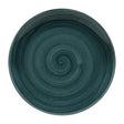 FA590 Churchill Stonecast Patina Coupe Plates Rustic Teal 260mm (Pack of 12) JD Catering Equipment Solutions Ltd