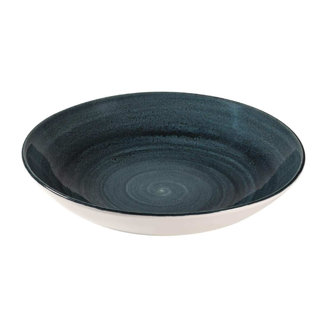 FA592 Churchill Stonecast Patina Coupe Bowls Rustic Teal 40oz 248mm (Pack of 12) JD Catering Equipment Solutions Ltd