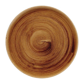 FA600 Churchill Stonecast Patina Coupe Plates Vintage Copper 324mm (Pack of 6) - JD Catering Equipment Solutions Ltd