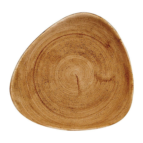 FA608 Churchill Stonecast Patina Triangle Plates Vintage Copper 192mm (Pack of 12) JD Catering Equipment Solutions Ltd