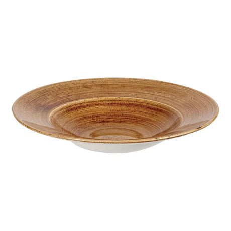 FA609 Churchill Stonecast Patina Wide Rim Bowls Vintage Copper 16.5oz 280mm - JD Catering Equipment Solutions Ltd