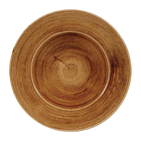 FA609 Churchill Stonecast Patina Wide Rim Bowls Vintage Copper 16.5oz 280mm JD Catering Equipment Solutions Ltd