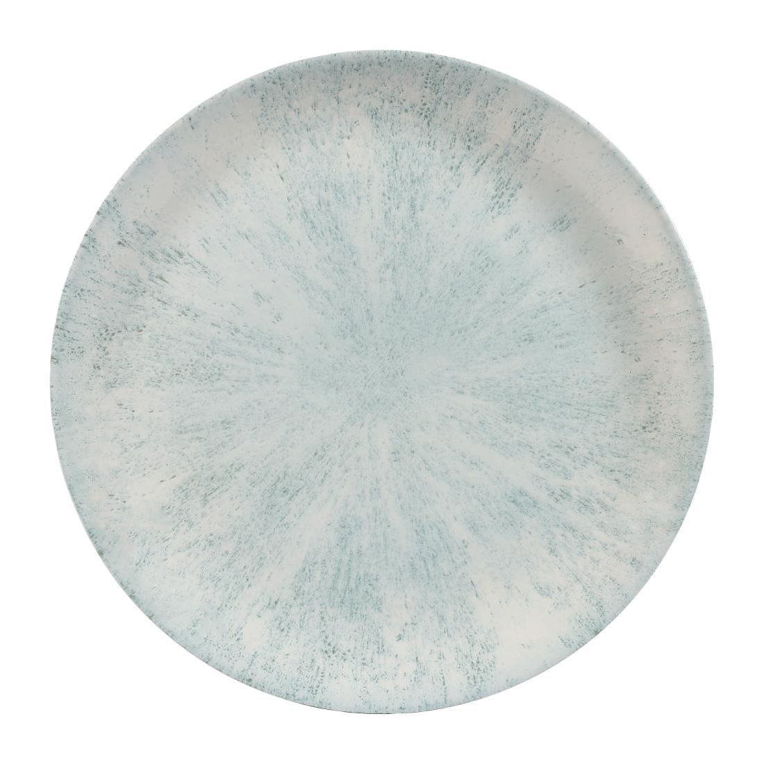 FA621 Churchill Stone Coupe Plates Aquamarine 288mm (Pack of 12) JD Catering Equipment Solutions Ltd
