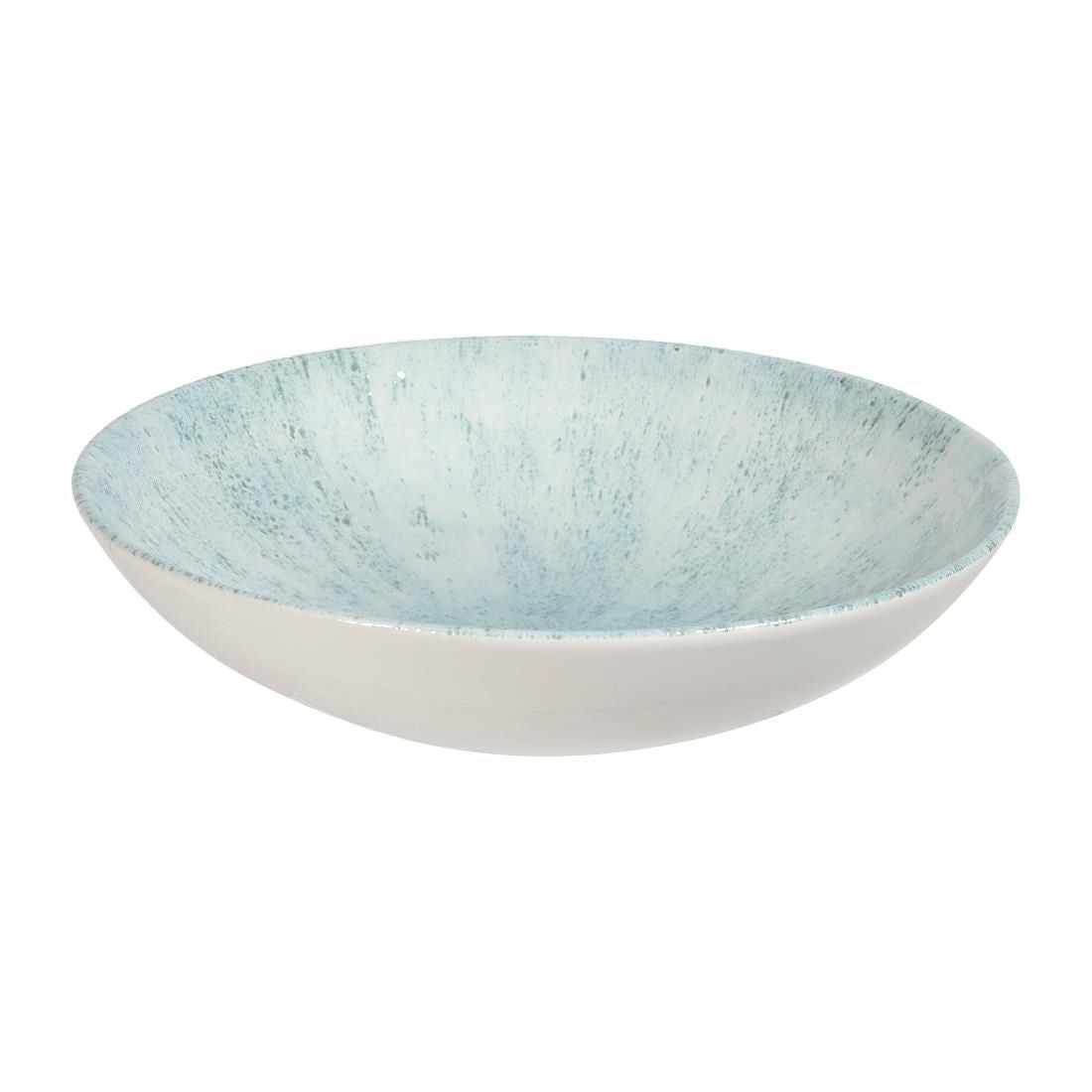 FA622 Churchill Stone Coupe Bowls Aquamarine 15oz 182mm (Pack of 12) JD Catering Equipment Solutions Ltd