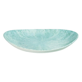 FA627 Churchill Stone Oval Coupe Plates Aquamarine 270 x 229mm (Pack of 12) - JD Catering Equipment Solutions Ltd