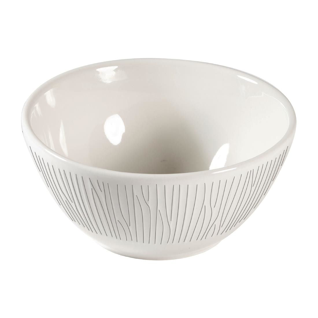 FA632 Churchill Bamboo Snack Bowls 130mm 14oz (Pack of 12) JD Catering Equipment Solutions Ltd