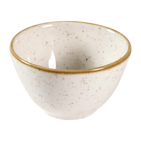 FA645 Churchill Stonecast Deep Bowls Barley White 8.4oz 102mm (Pack of 12) JD Catering Equipment Solutions Ltd