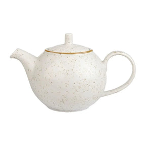 FA647 Churchill Stonecast Beverage Pots Barley White 852ml (Pack of 4) - JD Catering Equipment Solutions Ltd