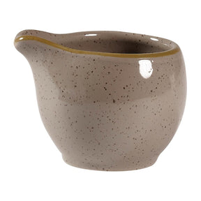 FA649 Churchill Stonecast Grey White Jugs 2oz 50mm (Pack of 12) JD Catering Equipment Solutions Ltd