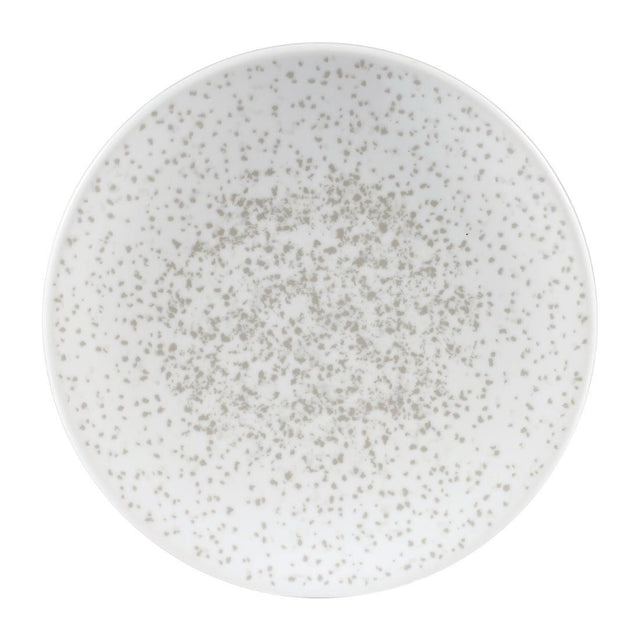 FA650 Churchill Menu Shades Caldera Coupe Plates Chalk White 155mm (Pack of 6) JD Catering Equipment Solutions Ltd