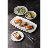 FA650 Churchill Menu Shades Caldera Coupe Plates Chalk White 155mm (Pack of 6) JD Catering Equipment Solutions Ltd