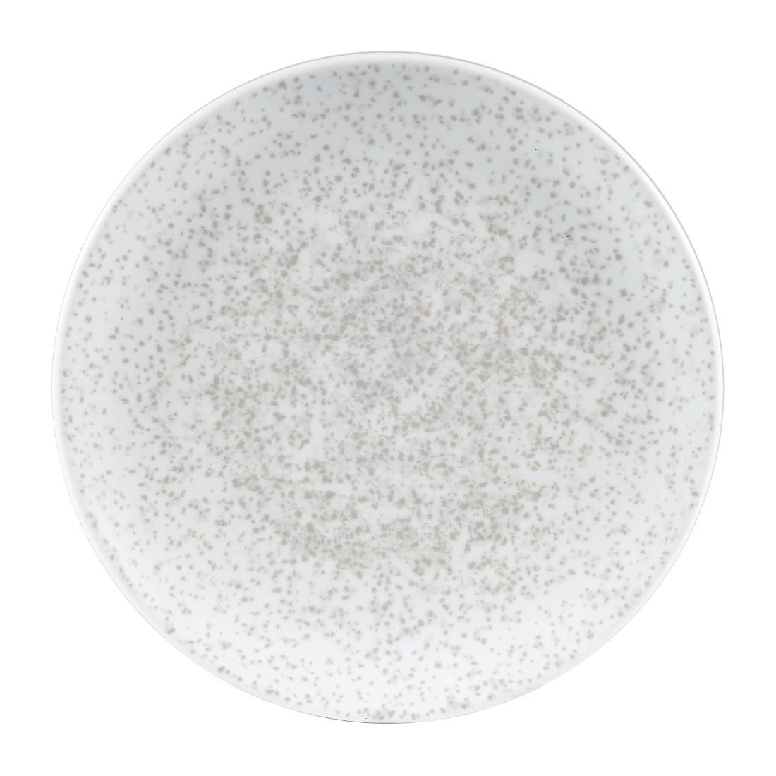 FA651 Churchill Menu Shades Caldera Coupe Plates Chalk White 205mm (Pack of 6) JD Catering Equipment Solutions Ltd