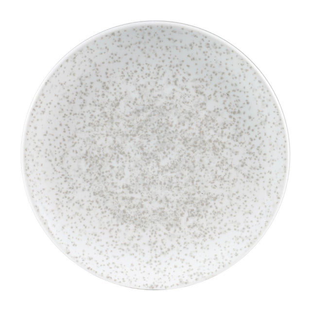 FA651 Churchill Menu Shades Caldera Coupe Plates Chalk White 205mm (Pack of 6) JD Catering Equipment Solutions Ltd
