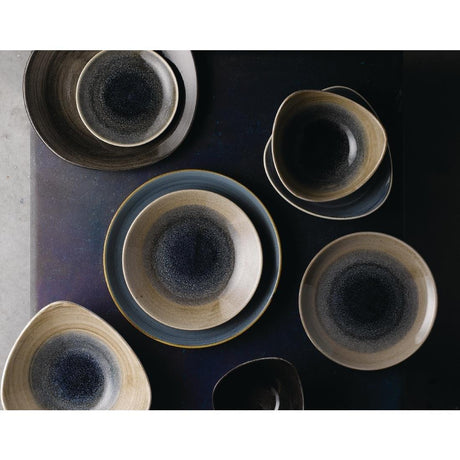 FA663 Churchill Stonecast Aqueous Deep Coupe Plates Bayou Taupe 281mm (Pack of 12) - JD Catering Equipment Solutions Ltd