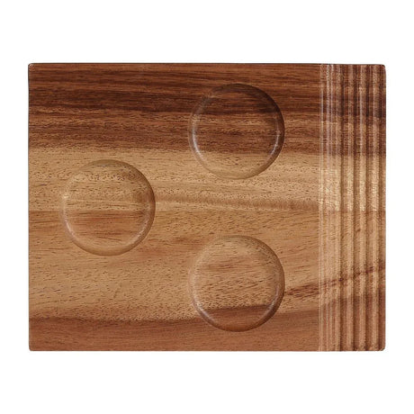 FA670 Churchill Alchemy Wood Single Handled Boards 177 x 142mm (Pack of 4) - JD Catering Equipment Solutions Ltd