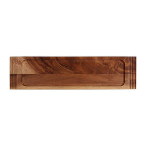 FA672 Churchill Alchemy Wood Large Double Handled Boards 495 x 130mm (Pack of 4) JD Catering Equipment Solutions Ltd