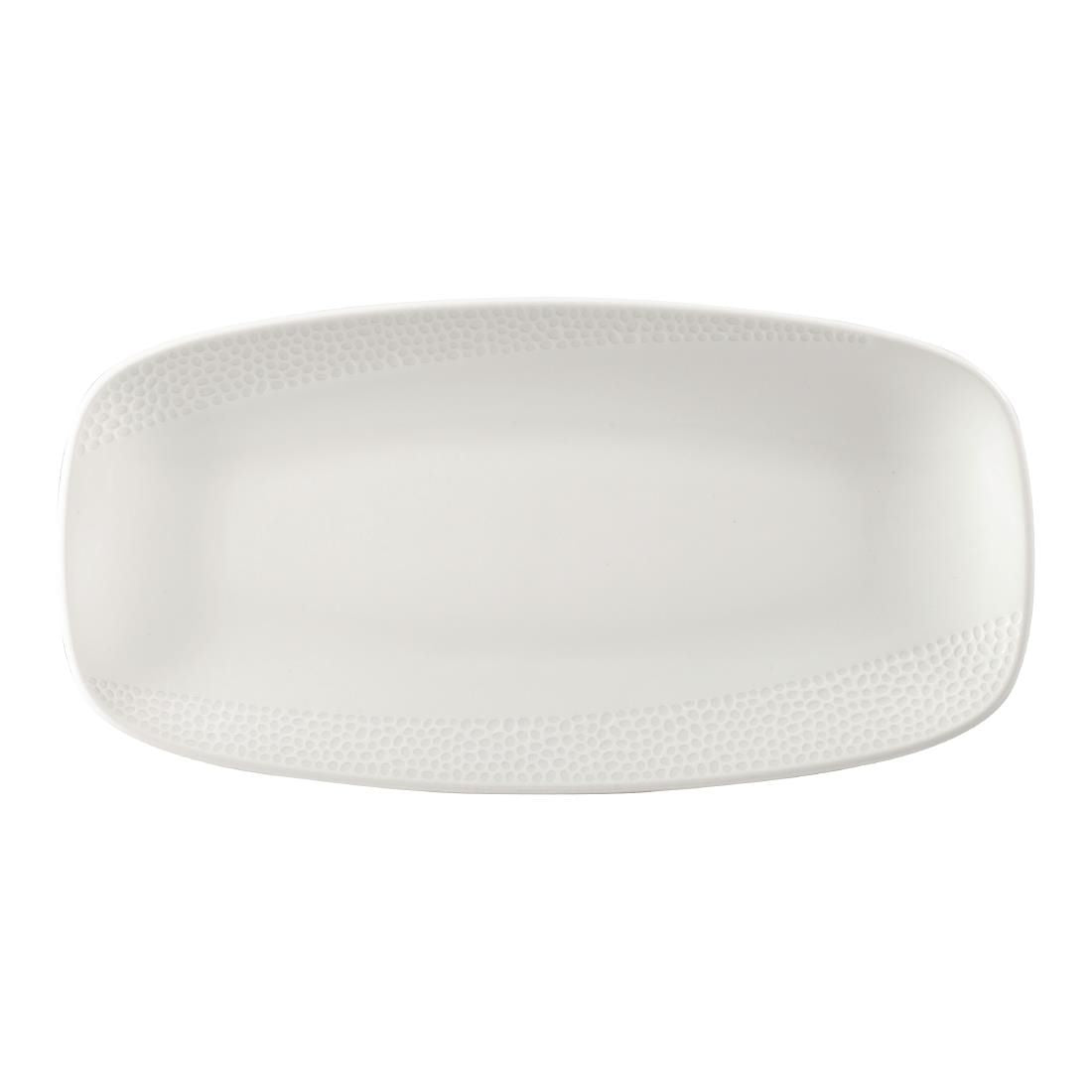 FA682 Churchill Isla Oblong Plates White 150 x 295mm (Pack of 12) JD Catering Equipment Solutions Ltd