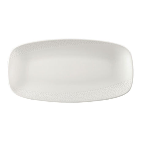 FA682 Churchill Isla Oblong Plates White 150 x 295mm (Pack of 12) JD Catering Equipment Solutions Ltd