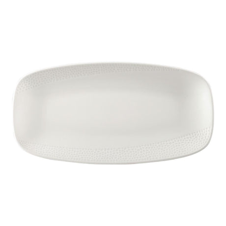 FA682 Churchill Isla Oblong Plates White 150 x 295mm (Pack of 12) JD Catering Equipment Solutions Ltd