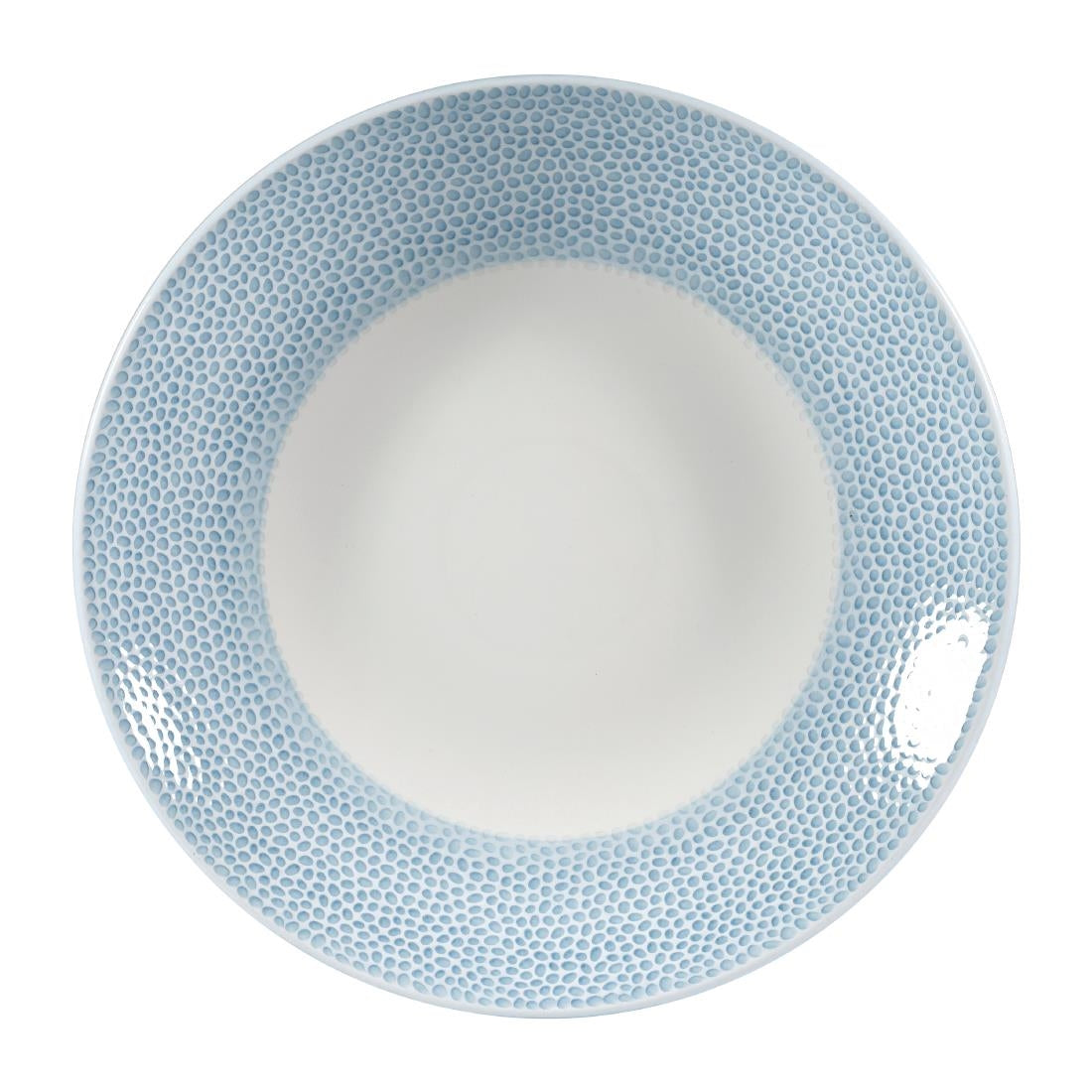 FA685 Churchill Isla Deep Coupe Plates Ocean Blue 255mm (Pack of 12) JD Catering Equipment Solutions Ltd