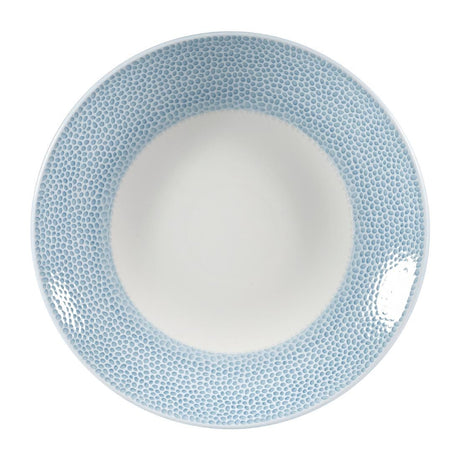 FA685 Churchill Isla Deep Coupe Plates Ocean Blue 255mm (Pack of 12) JD Catering Equipment Solutions Ltd