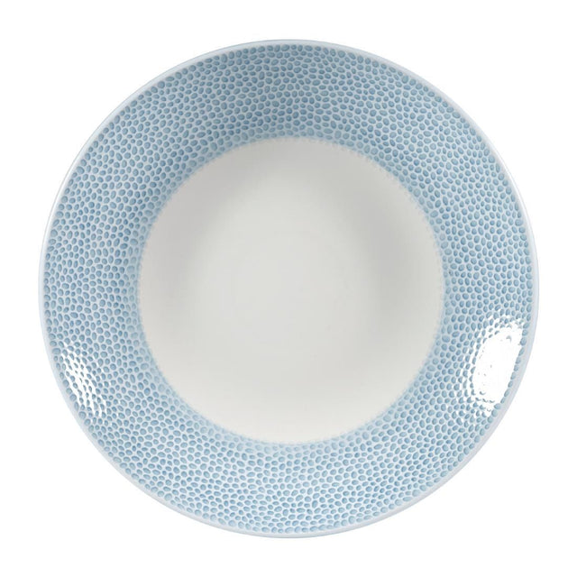 FA685 Churchill Isla Deep Coupe Plates Ocean Blue 255mm (Pack of 12) JD Catering Equipment Solutions Ltd