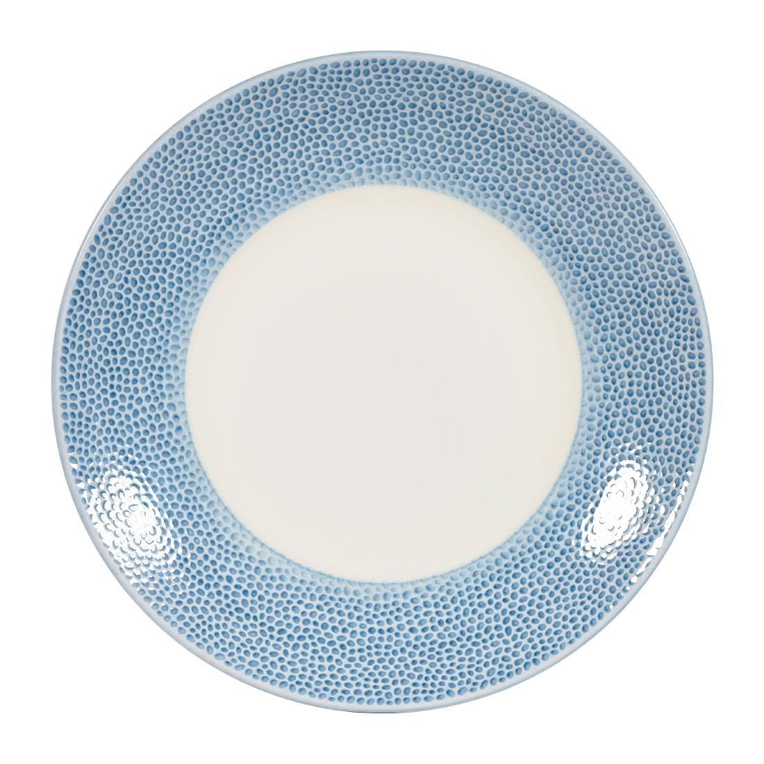 FA686 Churchill Isla Deep Coupe Plates Ocean Blue 281mm (Pack of 12) JD Catering Equipment Solutions Ltd