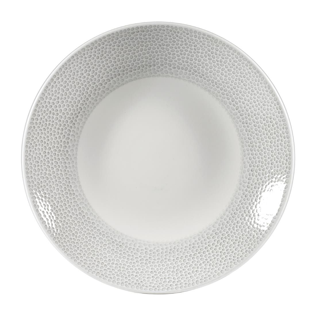 FA688 Churchill Isla Deep Coupe Plates Shale Grey 255mm (Pack of 12) JD Catering Equipment Solutions Ltd