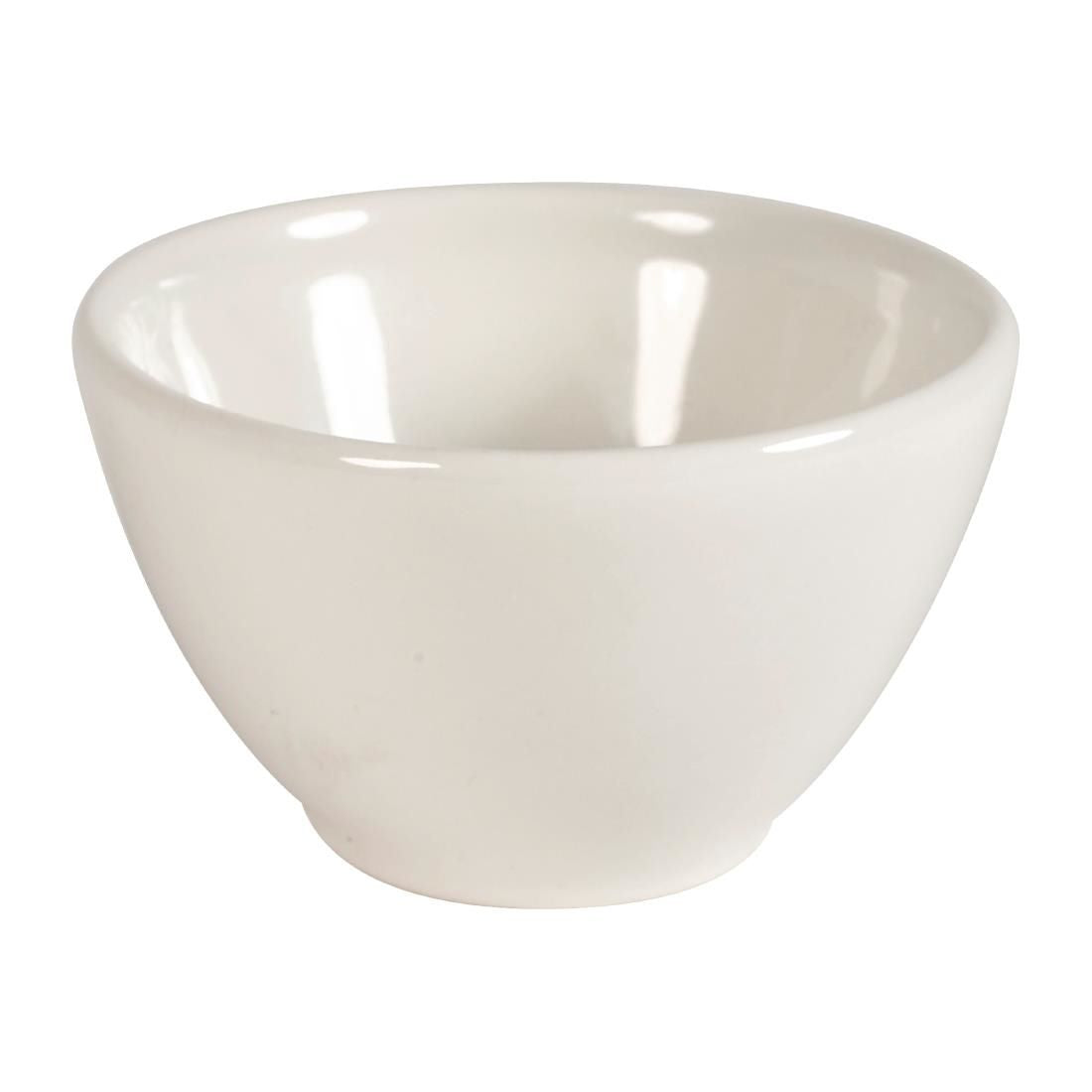 FA696 Churchill Profile Dip Pots White 2oz 70mm (Pack of 12) JD Catering Equipment Solutions Ltd