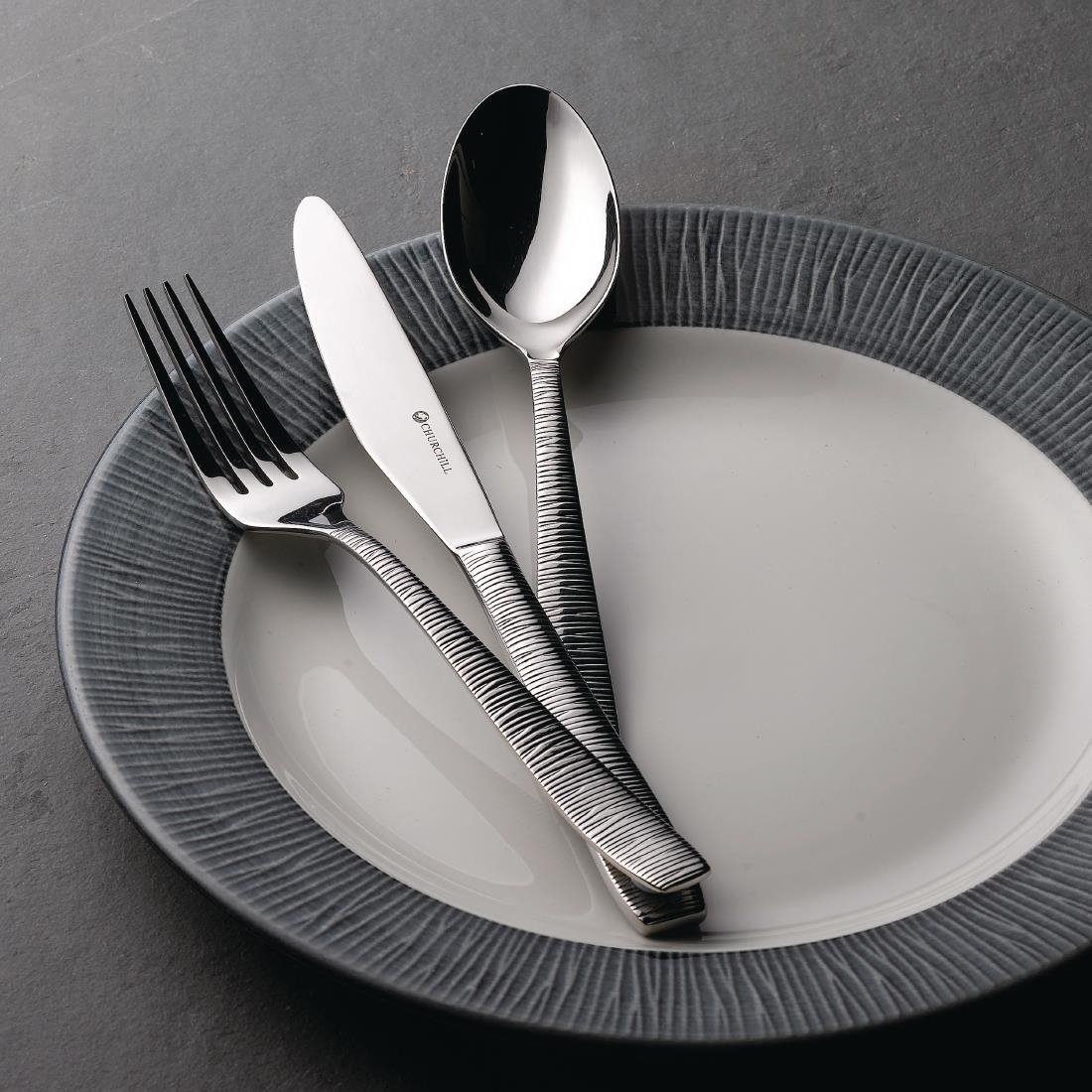 FA725 Churchill Bamboo Table Forks (Pack of 12) JD Catering Equipment Solutions Ltd