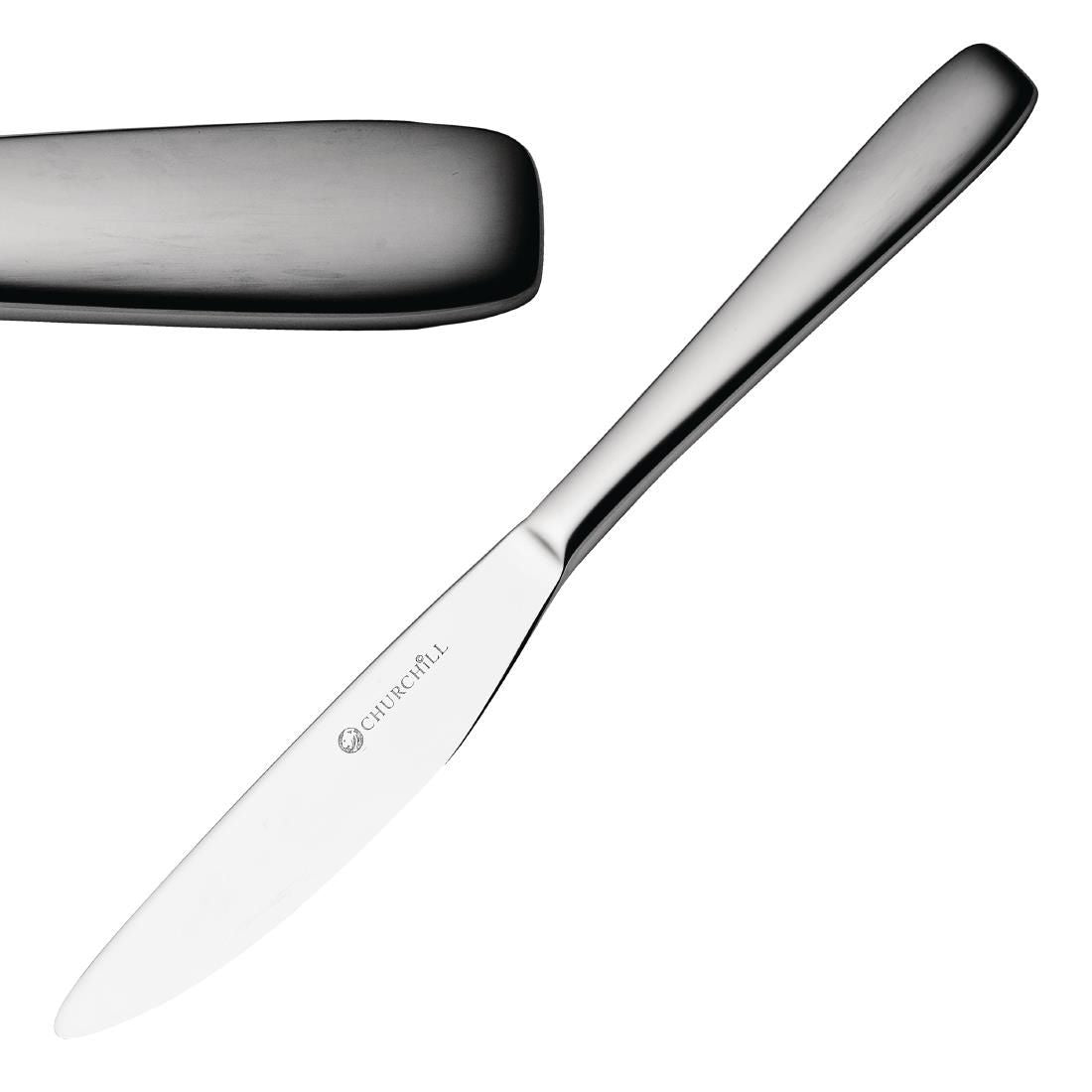FA731 Churchill Cooper Dessert Knives (Pack of 12) JD Catering Equipment Solutions Ltd