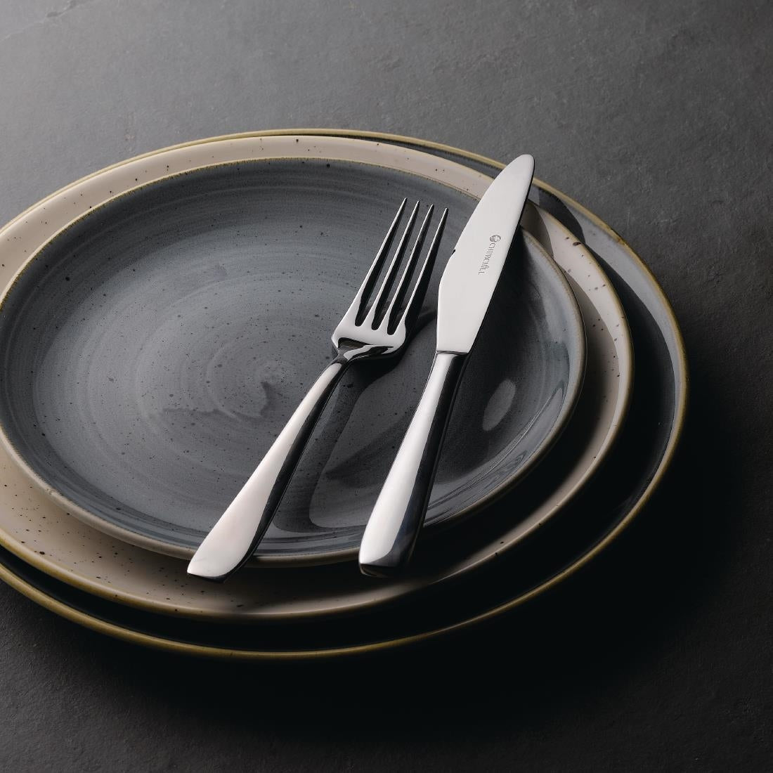 FA738 Churchill Cooper Table Knives (Pack of 12) JD Catering Equipment Solutions Ltd