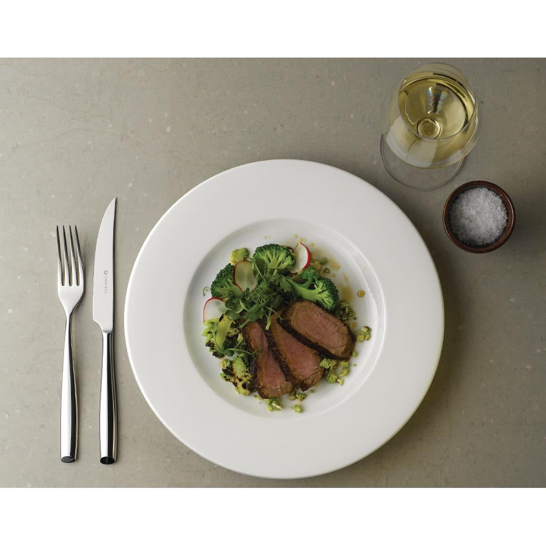 FA760 Churchill Profile Steak Knives (Pack of 12) JD Catering Equipment Solutions Ltd