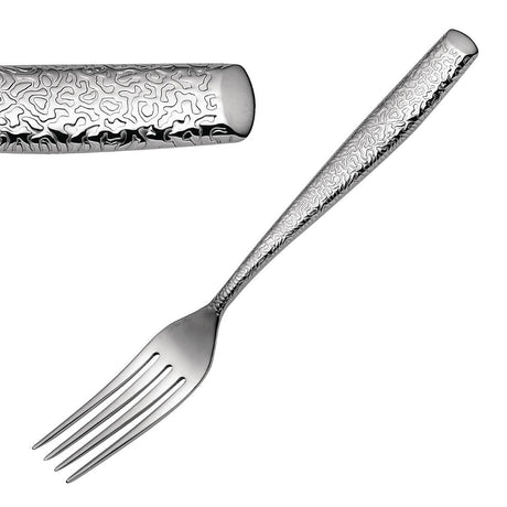 FA766 Churchill Raku Dessert Forks (Pack of 12) JD Catering Equipment Solutions Ltd