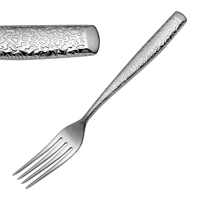FA766 Churchill Raku Dessert Forks (Pack of 12) JD Catering Equipment Solutions Ltd