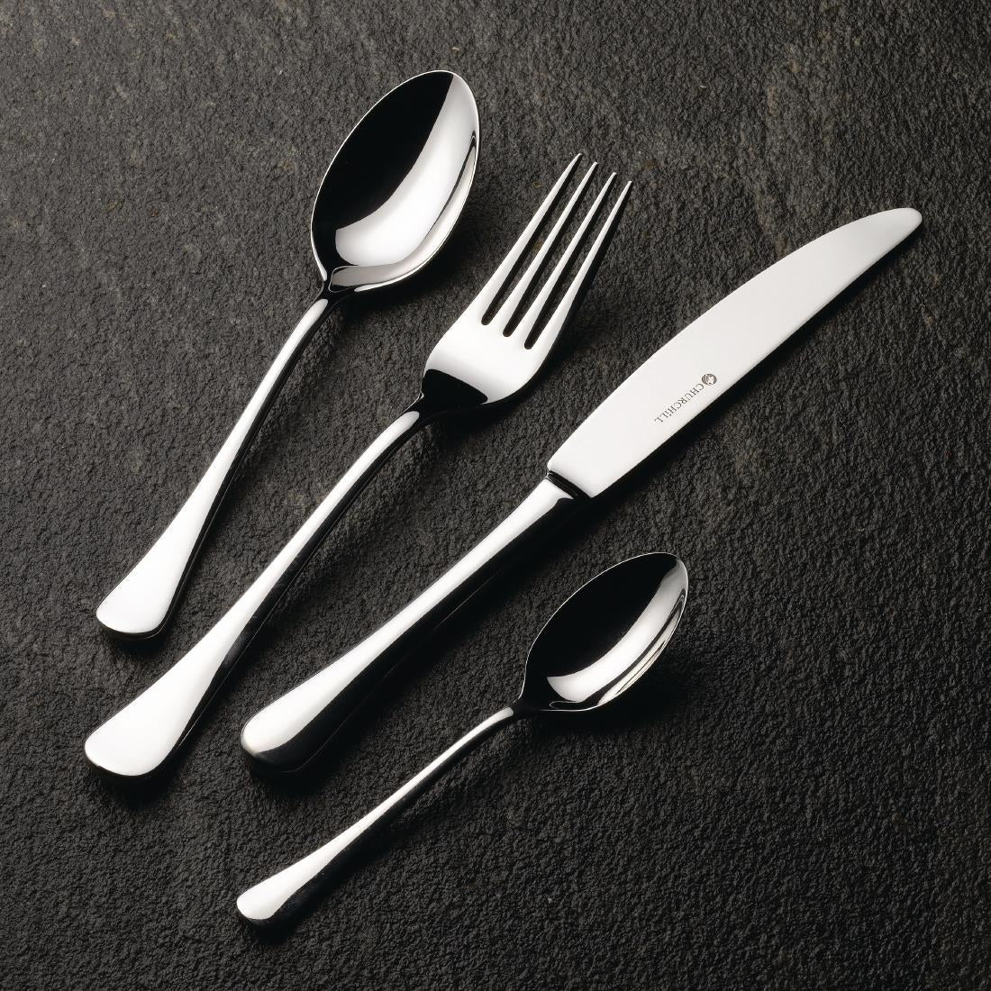 FA788 Churchill Tanner Teaspoons (Pack of 12) JD Catering Equipment Solutions Ltd