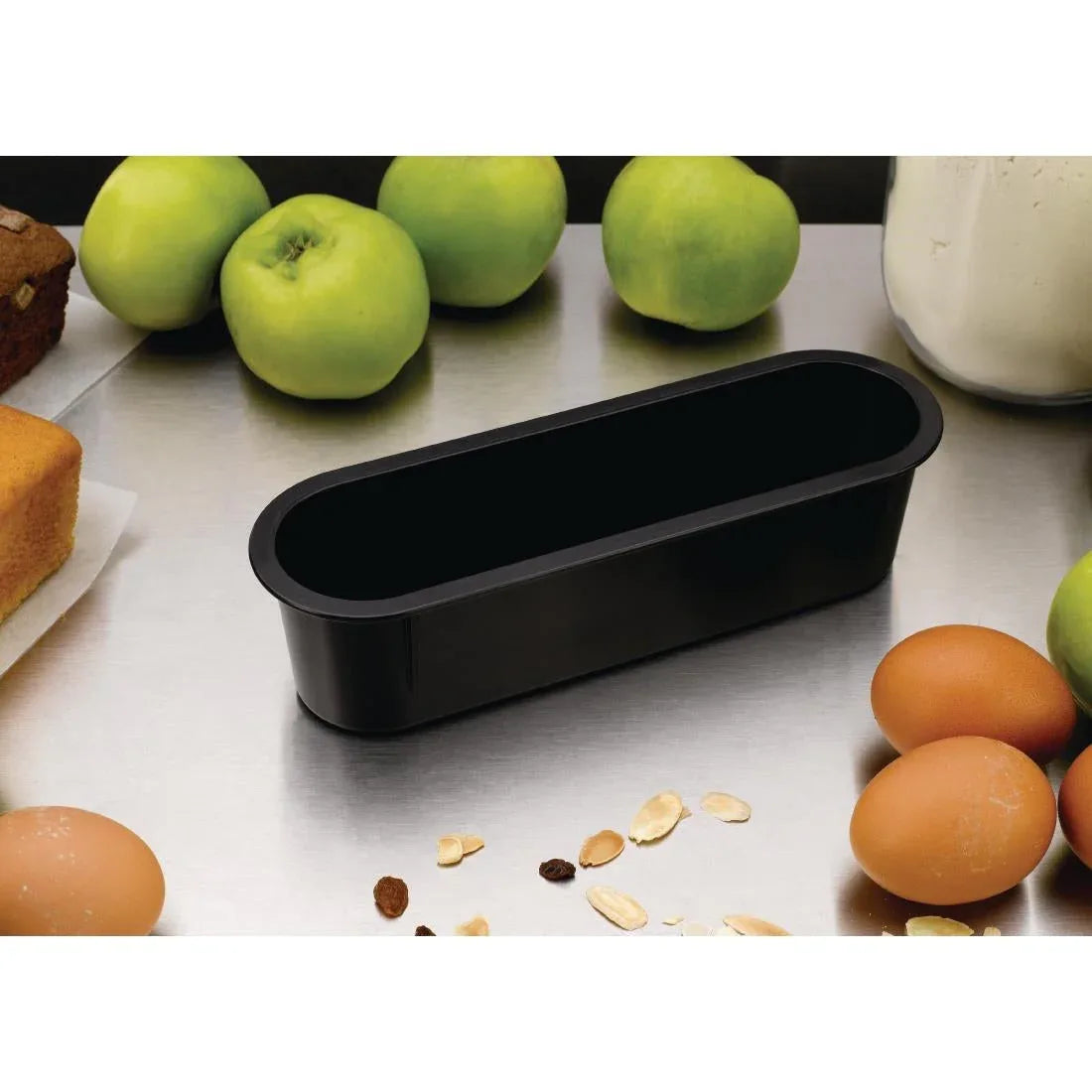 FA891 Matfer Bourgeat Exoglass Cake Mould Oblong 55mm - JD Catering Equipment Solutions Ltd