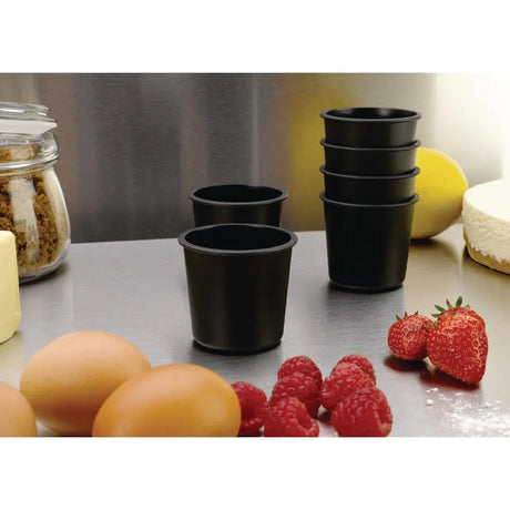 FA892 Matfer Bourgeat Exoglass Dariole Mould 55mm (Pack of 6) - JD Catering Equipment Solutions Ltd