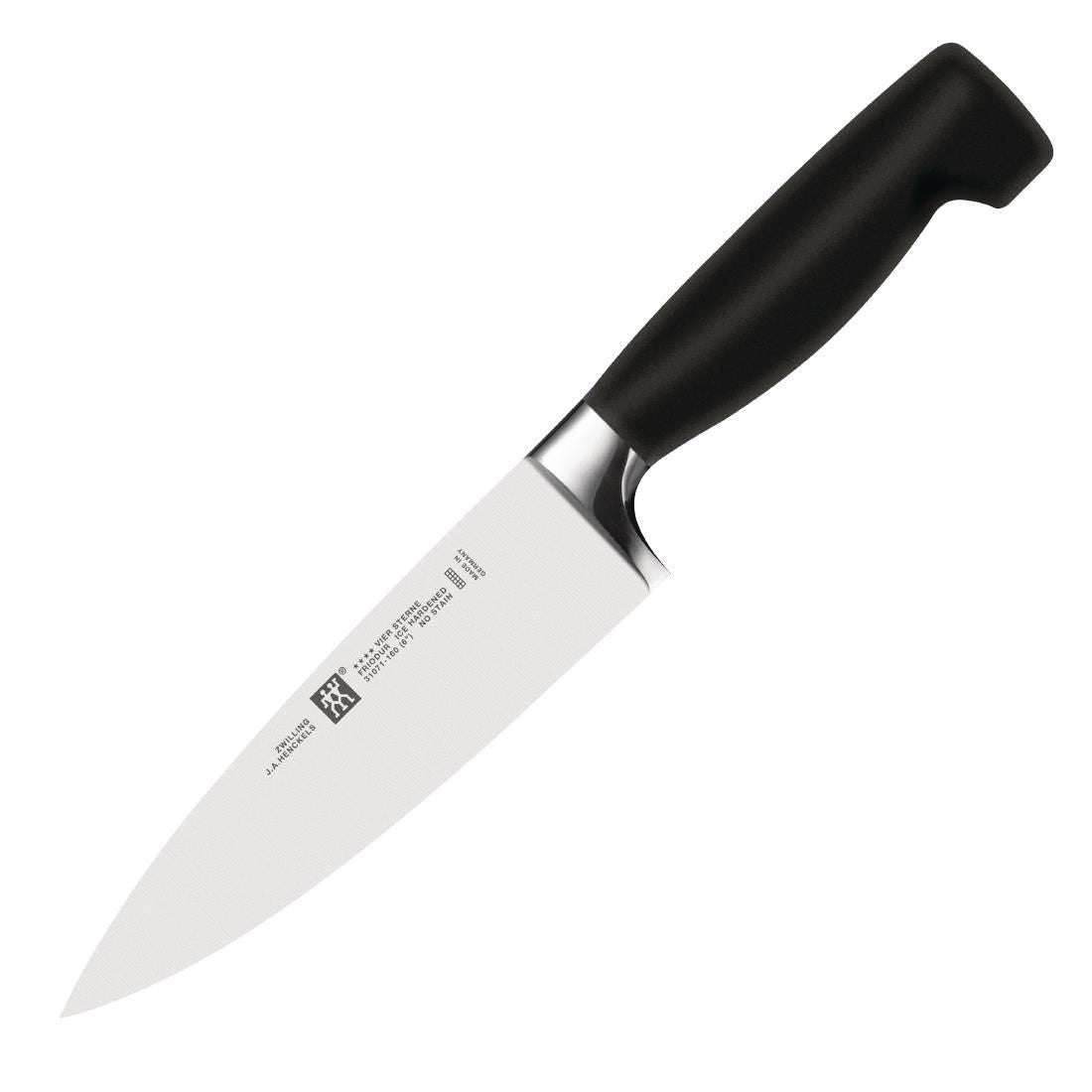FA929 Zwilling Four Star Chefs Knife 15cm JD Catering Equipment Solutions Ltd
