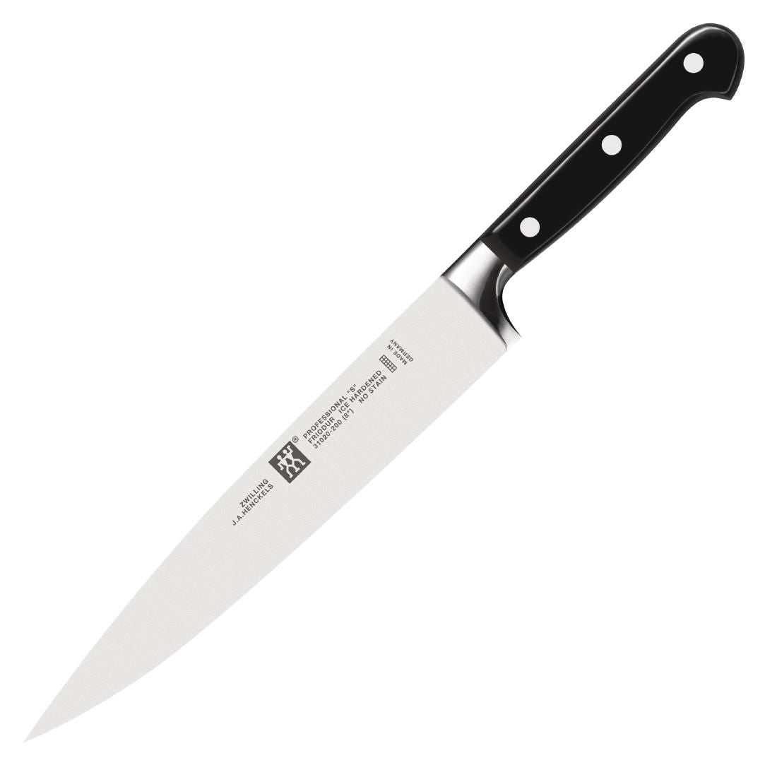FA947 Zwilling Professional S Slicing Knife 20cm JD Catering Equipment Solutions Ltd