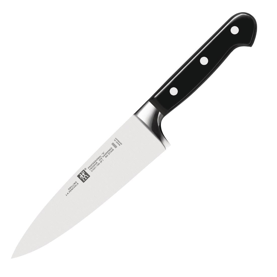 FA950 Zwilling Professional S Chefs Knife 15cm JD Catering Equipment Solutions Ltd