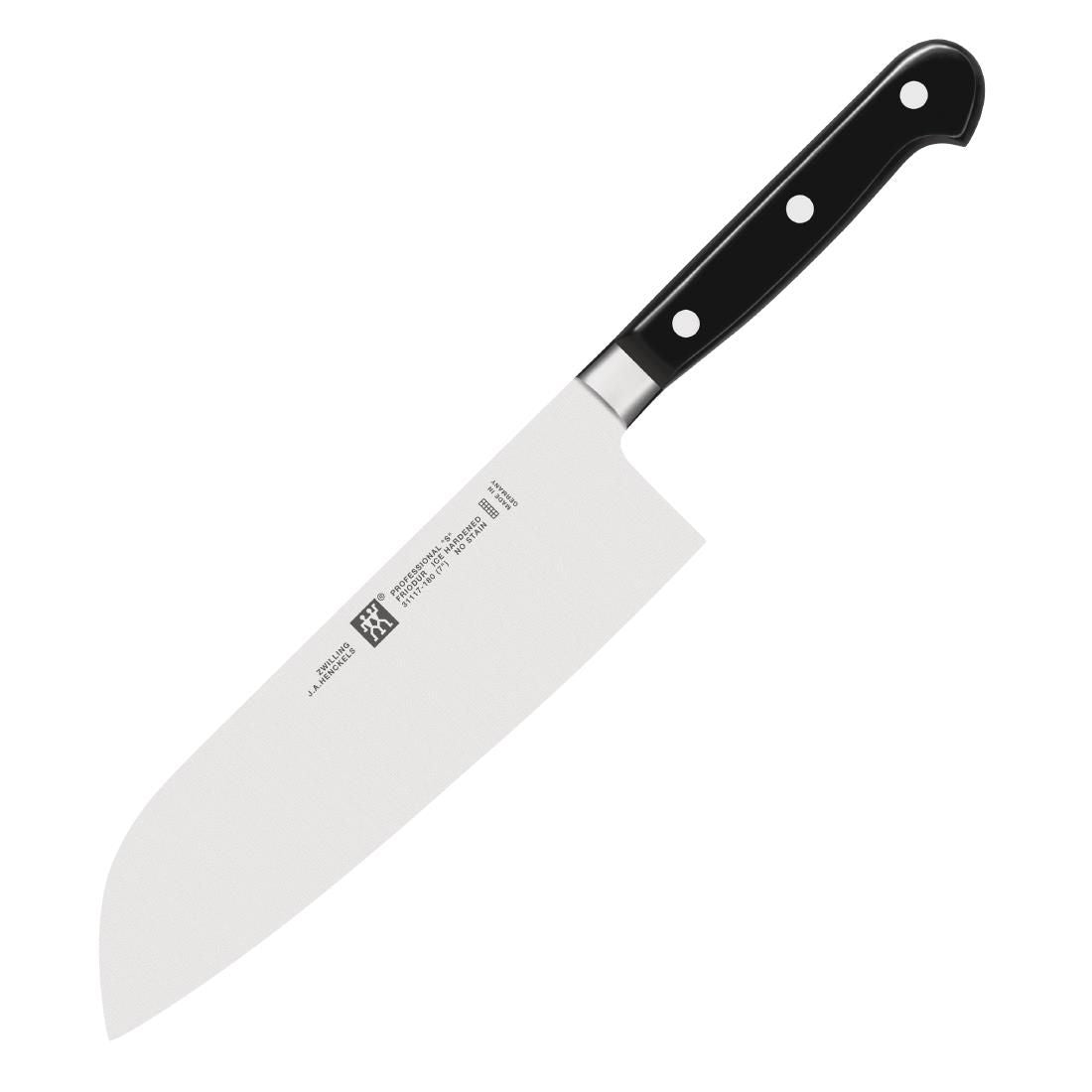 FA959 Zwilling Professional S Santoku Knife 18cm JD Catering Equipment Solutions Ltd